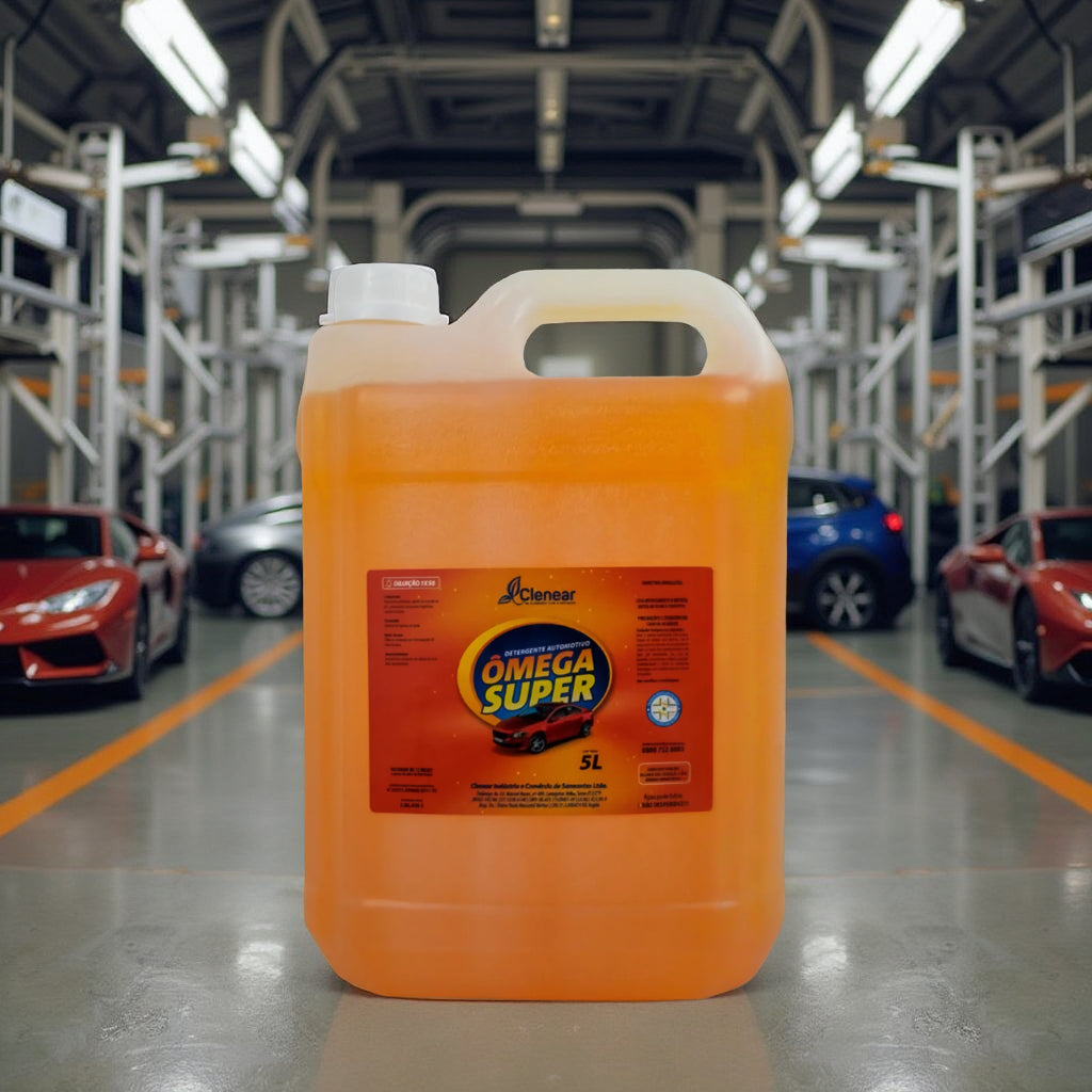 Ômega Super – Detergente Automotivo Clenear – 5L
