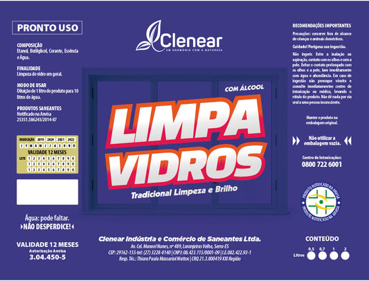 Limpa Vidros Clenear
