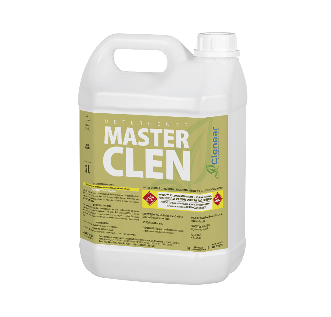 Detergente Master Clen